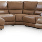 DeepWakes Power Reclining Sectional with Chaise