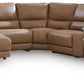 DeepWakes Power Reclining Sectional with Chaise