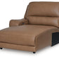 DeepWakes Power Reclining Sectional with Chaise