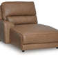 DeepWakes Power Reclining Sectional with Chaise