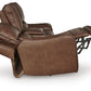 DeepWakes Power Reclining Loveseat with Console