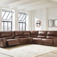 DeepWakes Reclining Sectional with Storage Console
