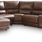 DeepWakes Power Reclining Sectional with Chaise