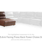 DeepWakes Power Reclining Sectional with Chaise