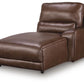DeepWakes Power Reclining Sectional with Chaise