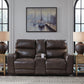 Crossplex Power Reclining Loveseat with Console