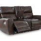 Crossplex Power Reclining Loveseat with Console