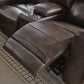 Crossplex Power Reclining Loveseat with Console