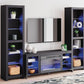 Cayberry Entertainment Center with Electric Fireplace