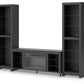 Cayberry Entertainment Center with Electric Fireplace