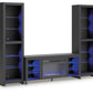 Cayberry Entertainment Center with Electric Fireplace