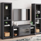 Cayberry Entertainment Center with Electric Fireplace