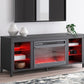 Cayberry 60" TV Stand with Electric Fireplace