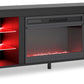 Cayberry 60" TV Stand with Electric Fireplace
