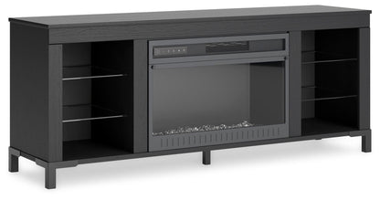 Cayberry 60" TV Stand with Electric Fireplace
