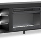 Cayberry 60" TV Stand with Electric Fireplace