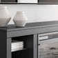 Cayberry 60" TV Stand with Electric Fireplace