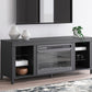Cayberry 60" TV Stand with Electric Fireplace