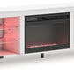 Brollevi 60" TV Stand with Electric Fireplace