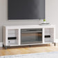 Brollevi 60" TV Stand with Electric Fireplace