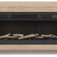 Cayboni 71" TV Stand with Electric Fireplace