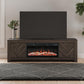 Cayboni 71" TV Stand with Electric Fireplace