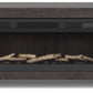 Cayboni 71" TV Stand with Electric Fireplace