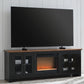 Wildenauer 76" TV Stand with Electric Fireplace