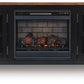 Wildenauer 76" TV Stand with Electric Fireplace