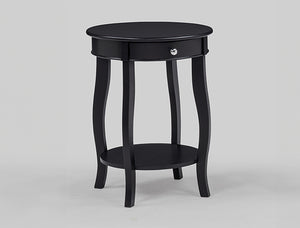 Jacie Chairside Table Black
