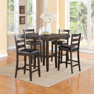 Tahoe 5-piece Counter Height Table Set