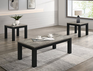 Theo 3-Pk Cocktail Set-Concrete