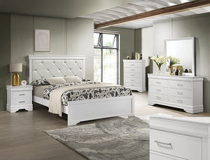 Amalia Night Stand White