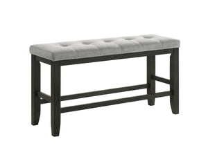Bardstown Counter Height Bench Wheat Charcoal