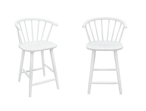 Janna Counter Height Stool-White