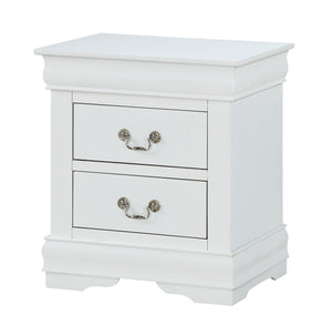 Louis Philip Nightstand White