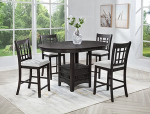 Hartwell Ct Ht Chair Charcoal Black