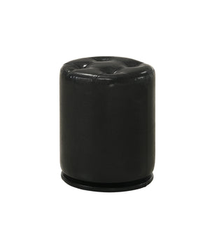 Morgan Round Swivel Stool Black
