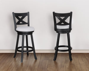 Kipper Swivel Bar Stool Dove Knockdown