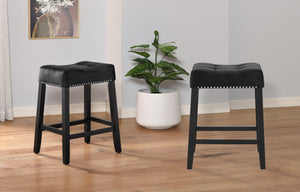 Lennon Saddle Counter Stool