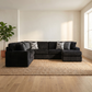 Midnight-Madness 4-Piece Sectional with Chaise