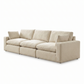 Siena 3-Piece Linen Modular Sofa