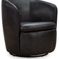 Kierreys Leather Swivel Chair