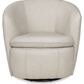Kierreys Leather Swivel Chair