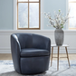 Kierreys Leather Swivel Chair