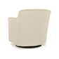Bradney Leather Swivel Accent Chair