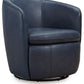 Kierreys Leather Swivel Chair