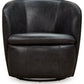Kierreys Leather Swivel Chair