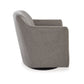 Bradney Leather Swivel Accent Chair