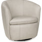 Kierreys Leather Swivel Chair